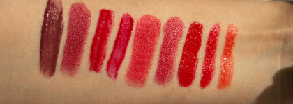 9 любимых красных помад от темной к светлой + 2 продукта