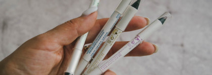 Все оттенки двустороннего карандаша Rimmel Wonder Ombre Holographic Effect Eye Liner