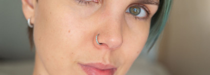 На что только не пойдёшь ради парного флешмоба - макияж минимальным количеством средств и капризной палеткой