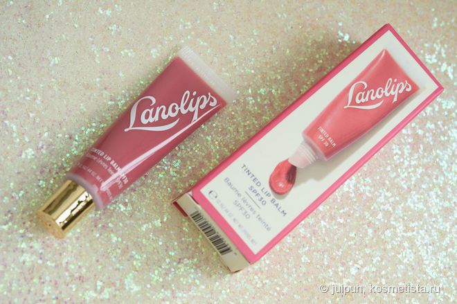 Бальзам для губ с легким оттенком Lanolips Tinted Lip Balm SPF30 ...