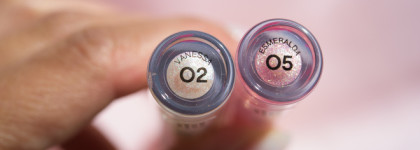 Фееричное сияние: блеск для губ Vivienne Sabo Gloss Feerique 02 Vanessa и 05 Esmeralda