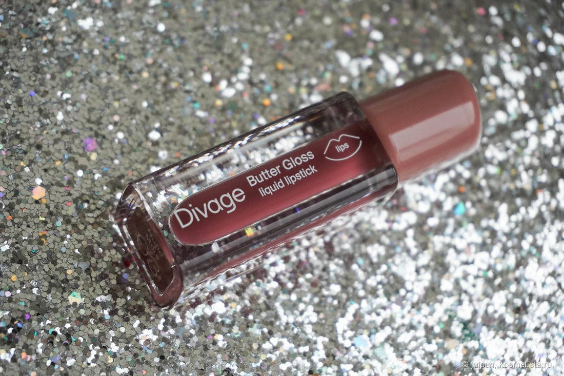 Divage Butter Gloss liquid lipstick 03 Nude More (темно-розовый)