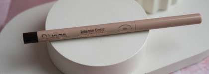 Палетка теней Divage Easy Nude Smokey и коричневый карандаш для глаз Divage Intense Color Long-Lasting 02