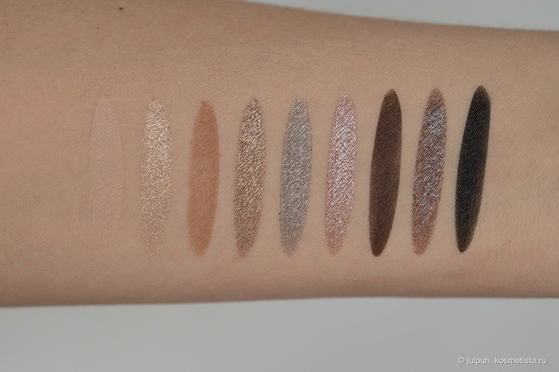 Divage Eyeshadow Palette Easy Nude в оттенке Smokey