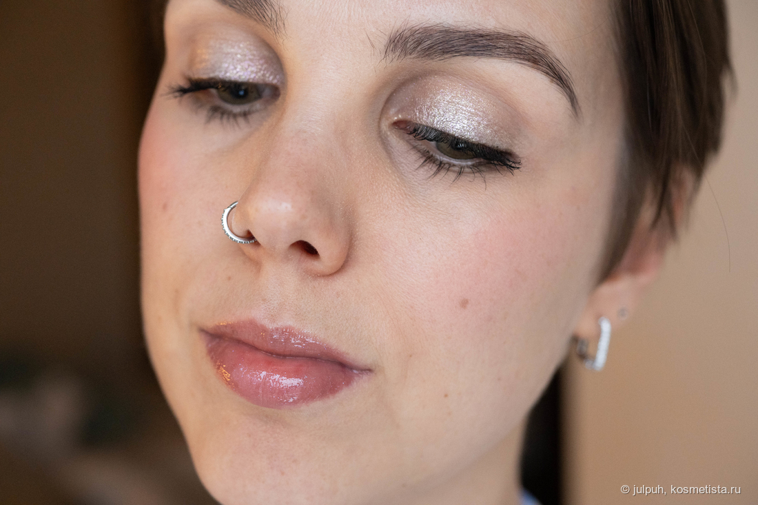 Art Visage Illusion Glitter Eyeshadow 37 Лиловый кристалл