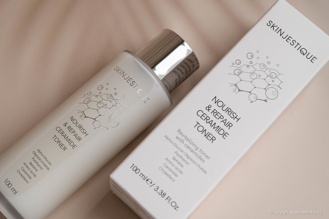 Восстанавливающий тонер с керамидами Skinjestique Nourish & Repair Ceramide Toner