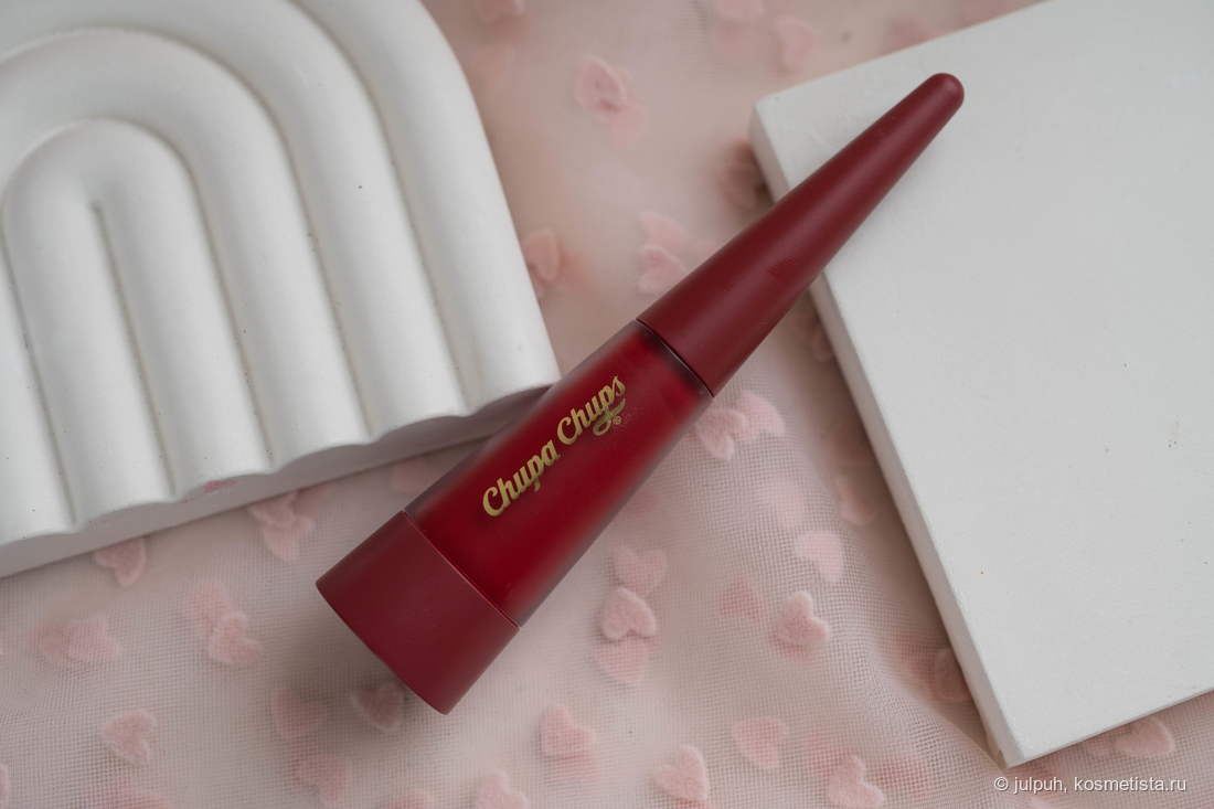 Chupa Chups Velvet Lip Tint Wannabe Rose