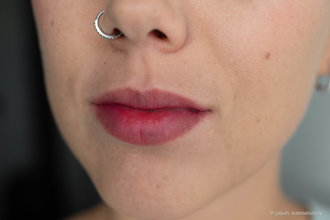 Chupa Chups Velvet Lip Tint Wannabe Rose остатки тинта