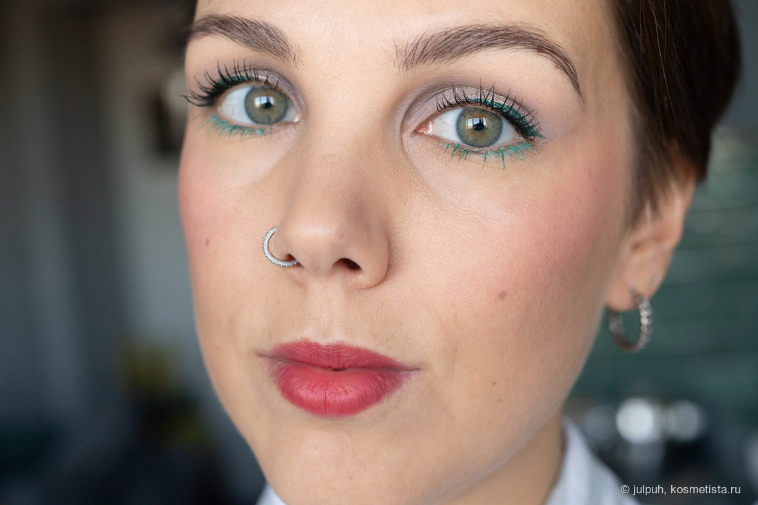 Chupa Chups Velvet Lip Tint Wannabe Rose тонкое нанесение на центр губ