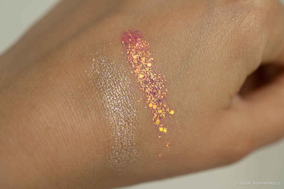 Art Visage Illusion Glitter Eyeshadow 37 Лиловый кристалл / Глиттер Love Generation We Love Glitter 02 Razzle-Dazzle