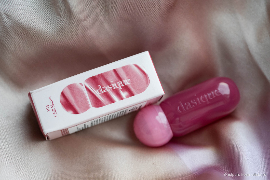 Dasique Juicy Dewy Glow Tint Mini в оттенке M14 Chill Mauve