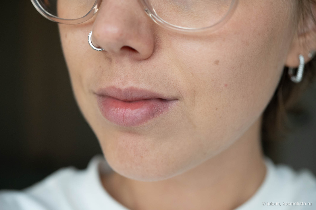 Губы без тинта