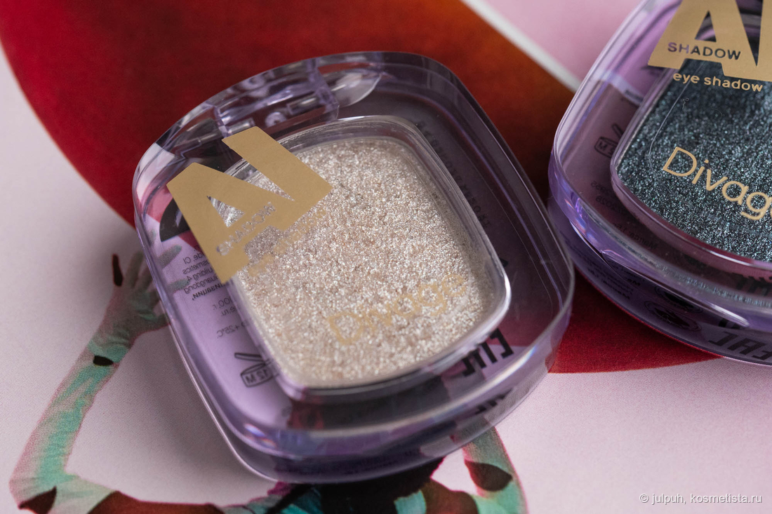 Сияющие тени для век Divage AI Shadow 01 Lustre