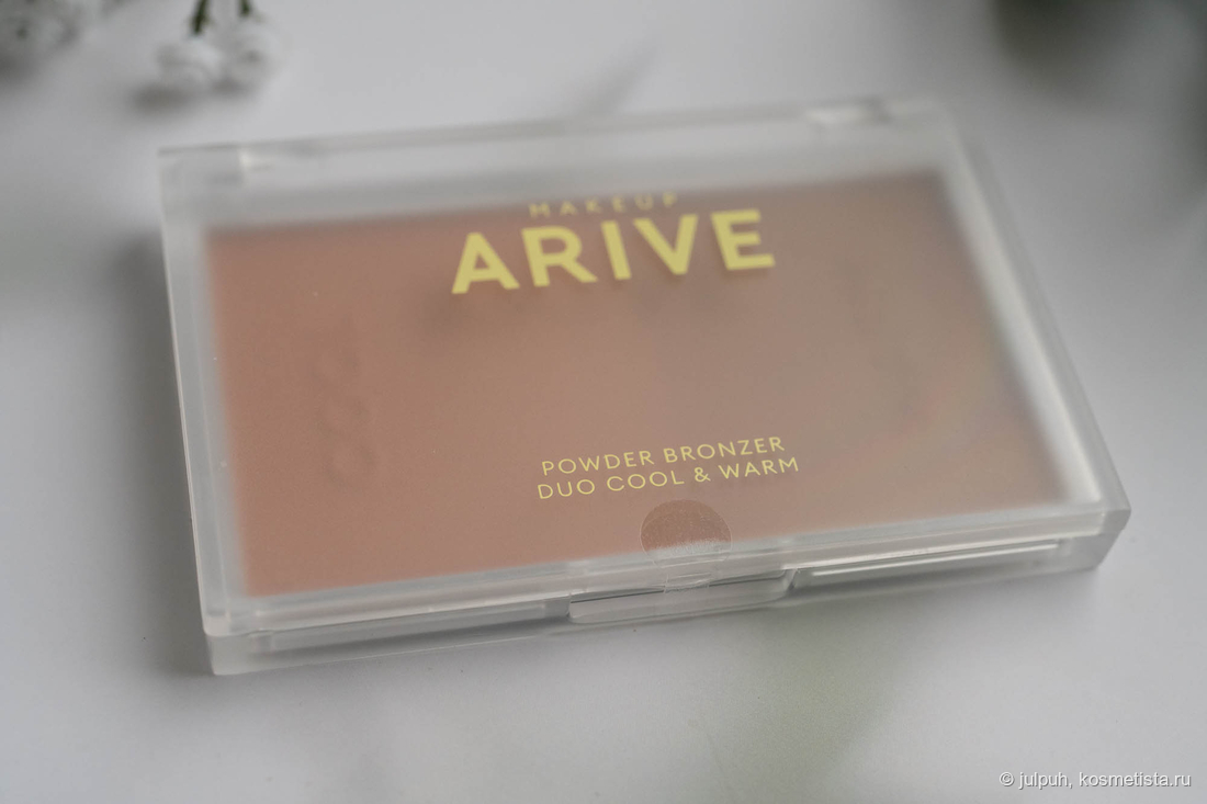 Arive Makeup Powder Bronzer Duo Cool & Warm оттенок 02 medium