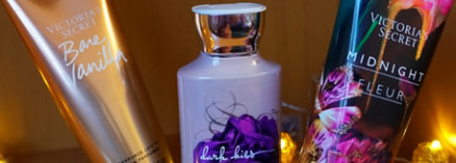 Victoria's Secret, Bath & Body Works. Три лосьона, три аромата, три настроения