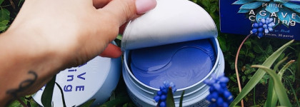 Яркое знакомство - Гидрогелевые патчи для глаз Petitfee Agave Cooling Hydrogel Eye Patch с экстрактом агавы