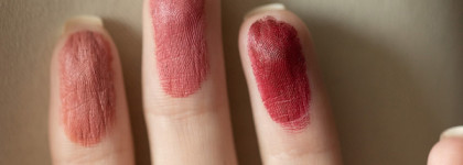 Помады MAC Little Mac Mini Lipstick Matte в оттенках Velvet Teddy, Mehr и Diva