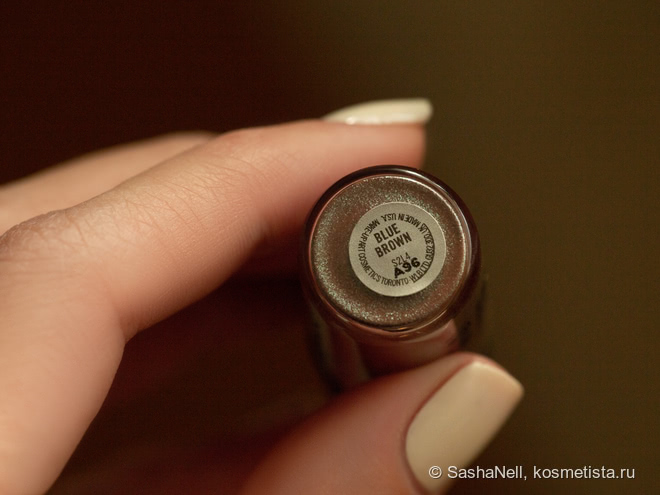 MAC Little Mac Pigment в оттенке Blue Brown