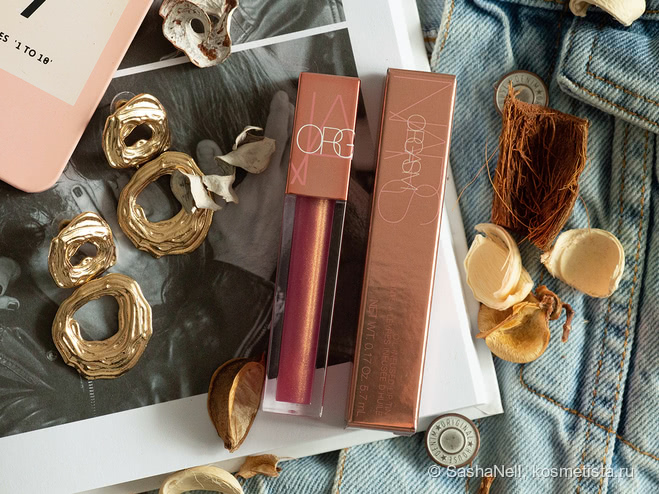 NARS Масло для губ NARS Oil-Infused Lip Tint Orgasm. Новая лимитированная коллекция. Моё первое знакомство с брендом
