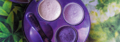 Ностальгирую и рисую smoky eyes. Руки-то помнят. Тени Bourjois Smoky eyes в оттенке 06 violet romantic