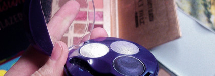 Ностальгирую и рисую smoky eyes. Руки-то помнят. Тени Bourjois Smoky eyes в оттенке 06 violet romantic