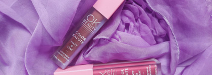 Пробую подобрать оттенок помады по интернету. Помада Ok Beauty color salute, два оттенка - Fever и Amber. Что получилось?