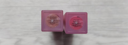 Пробую подобрать оттенок помады по интернету. Помада Ok Beauty color salute, два оттенка - Fever и Amber. Что получилось?