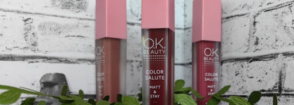 Помада Ok Beauty color salute matt&stay long-wear liquid lipstick - оттенок Wild