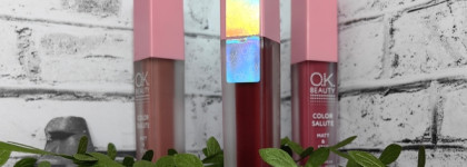 Помада Ok Beauty color salute matt&stay long-wear liquid lipstick - оттенок Wild