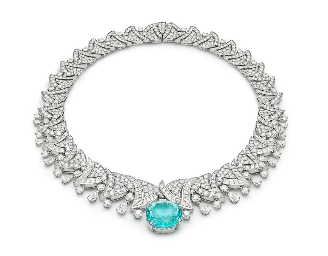 "Золотой глобус" 2025: Ожерелье Bvlgari High Jewelry Necklace.