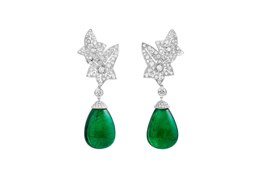 Николь Кидман Серьги Boucheron Lierre De Paris Earrings.