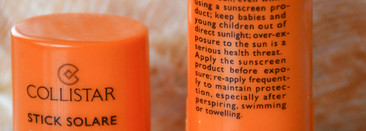 Крошка-санскрин Collistar sun stick SPF 50+ для чувствительной кожи