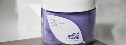 Не щиплет глазки. Противовоспалительные тонер-пэды с экстрактом красного лука Isntree Onion Newpair Clear Pad