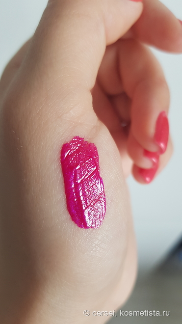 Моя любимая летняя помада Dior addict lacquer plump в оттенке 676 Dior Fever