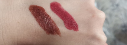 Два представителя Tarte Color splash lipstick
