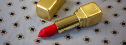 Рыжие эксперименты с Guerlain KissKiss M347 Zesty orange - красный апельсин для губ