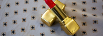Рыжие эксперименты с Guerlain KissKiss M347 Zesty orange - красный апельсин для губ