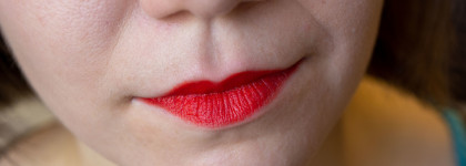 Рыжие эксперименты с Guerlain KissKiss M347 Zesty orange - красный апельсин для губ