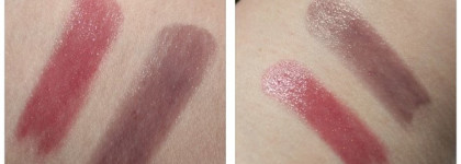 Givenchy Essence of Shadows: Rouge Interdit Vinyl Lipstick в оттенках #19 Shadow Purple и #20 Shadow Pink 