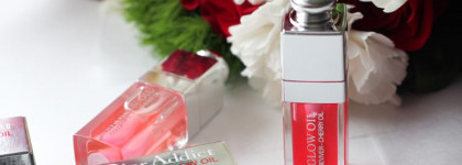 Dior Addict Lip Glow Oil в оттенках #001 Pink и #015 Cherry
