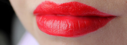 Это вам не свотчи! Краш-тест 4 красных помад