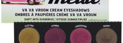 Две новенькие палетки теней TheBalm Petal to the Metal Va Va Vroom Cream Eyeshadow Palette