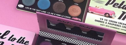 Две новенькие палетки теней TheBalm Petal to the Metal Va Va Vroom Cream Eyeshadow Palette