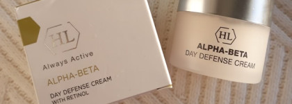 Кислоты, ретинол и спф. Многофункциональный крем для лица Holy land cosmetics Alpha-Beta&Retinol Day defense cream