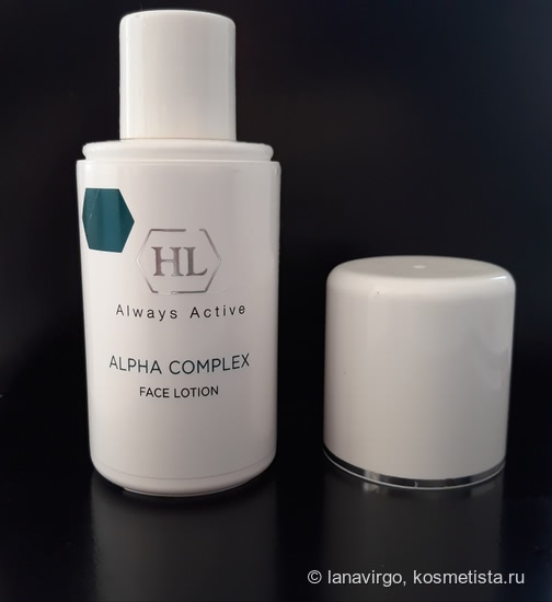 Лосьон с кислотами с эффектом поверхностного пилинга. Еще один отличник Holy Land Alpha Complex Face Lotion