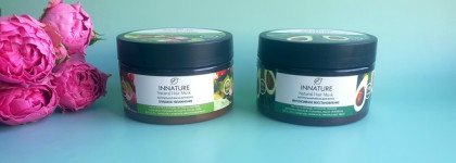 Две натуральные маски для восстановления и увлажнения волос от Innature