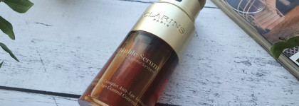 Clarins Double Serum Complete Age Control Concentrate. Знаменитая масляная сыворотка на жирной коже 30+