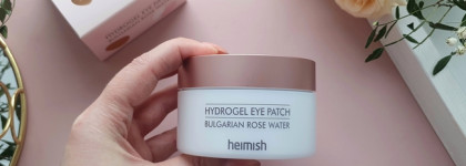 Экспресс-уход для кожи вокруг глаз с гидрогелевыми патчами Heimish Bulgarian Rose Water Hydrogel Eye Patch