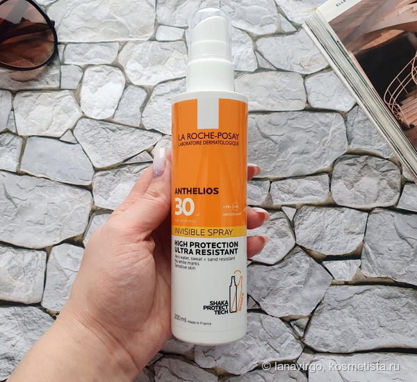 Солнцезащитный спрей для лица и тела La Roche-Posay Anthelios High Protection Spray SPF 30