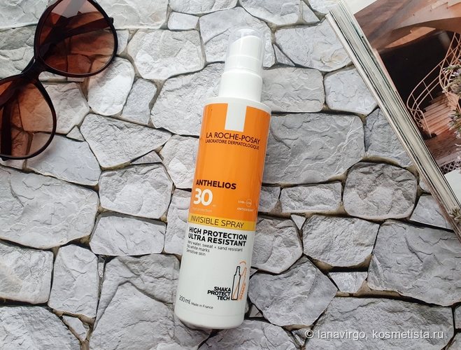 Солнцезащитный спрей для лица и тела La Roche-Posay Anthelios High ...
